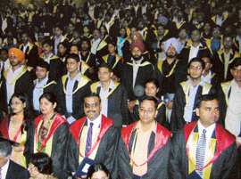 Students of the Thapar Institute of Engineering and Technology, Patiala