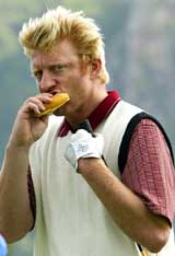 German tennis legend Boris Becker