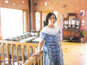 A view of the living room of The Platte in Patiala