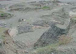 Illegal mining in the Chakki riverbed continues unchecked causing groundwater depletion in the area.