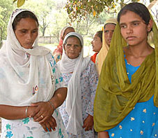 Grief-stricken Amandip Kaur, whose 11-month-old son was beaten to death by her husband.
