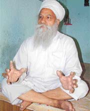 Baba Budh Singh, an eyewitness to the cremation of Sant Jarnail Singh Bhindranwale