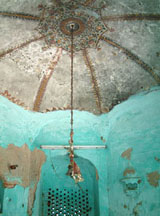 Frescoes in a temple of border village of Bhakna near Amritsar have been damaged due to the indifferent approach of the caretakers of the temple