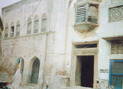 Partly damaged ancestral haveli of DC Amritsar where Maharani Jinda and the British had signed a treaty.