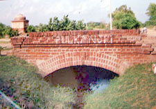 A file photo of the Pul Kanjri bridge which was built by Maharaja Ranjit Singh on the Amritsar-Lahore road