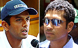 Rahul Dravid and Sachin Tendulkar