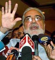 Former BCCI president speaks to mediapersons in Kolkata on Saturday