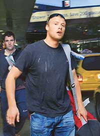 England all-rounder Andrew Flintoff arrives in Melbourne on Friday to play for the International Cricket Council  World XI cricket team