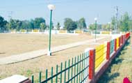 The well-maintained park in Chhoti Baradari Phase-II also developed by PUDA one and a half years ago in the city