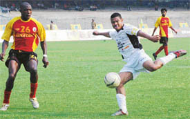 Jose Ramirez Barreto�s goal-scoring prowess has made Mahindra United the favourites for the National Football League title