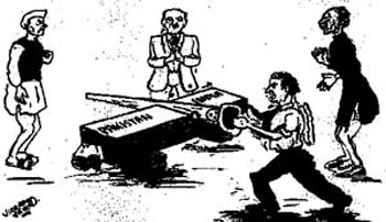 During the debate on the India Bill, Clement Attlee expressed the hope that the Dominions might again merge into one. (Civil & Military Gazette, July 22, 1947)