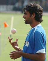 Munaf Patel...wicket to decide his fate