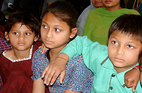 Three children of Mumtaz, a Pakistani national, in central jail, Amritsar