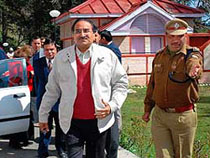 Justice R. K. Jain of the Supreme Court at the Peterhoff guesthouse in Shimla