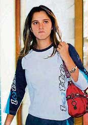 Sania Mirza was admitted to Apollo Hospital in Hyderabad on Saturday as she suffered an interior circulate ligament tear on her right knee during the Qatar open in Doha recently. 