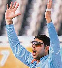Yuvraj is emerging as an effective fifth bowler.