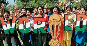 Cricket fans send their best wishes to Team India for their World Cup match against Bangladesh, in Amritsar