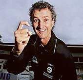 Billy Bowden, who has arthritis in his elbow, started using the hooked finger for giving a batsman out in 1996.