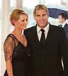 Shane Warne recently wooed back his estranged wife Simone.