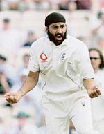 Monty Panesar took his first 10-wicket haul in Tests and become the first England spinner since Phil Tufnell against Australia