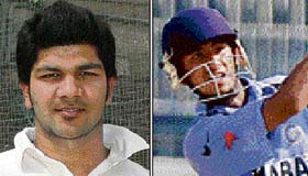 Punjab�s Karan Goel (left) and Saurashtra�s Cheteshwar Pujara have been chosen on the basis of their consistent performances on the domestic circuit