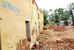 The land of old Sanskrit College in Nabha.