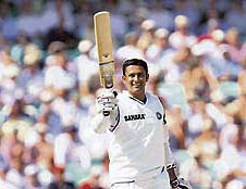 At Oval, Anil, the leggie, makes merry with his Test maiden century.