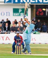 Gautam Gambhir showed a lot of character by playing a positive game and keep the tempo going in the fifth one-dayer against England in Leeds
