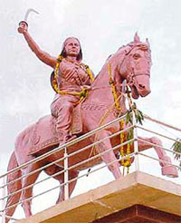 Statue of Rani Channamma