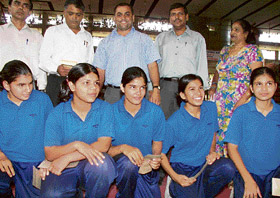 Winners of the Haryana inter-centre gymnastics championship that concluded at Ambala on Saturday.