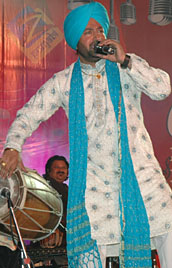 Punjabi pop singers Malkit Singh