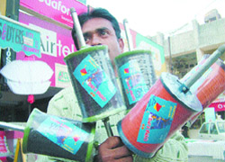 Strings from China have taken the kite market by storm