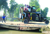 They have crossed the bridge. But how many would cross it safely?