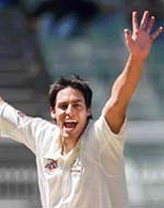 Australian pacer Mitchell Johnson didn�t let himself get overawed by Rahul Dravid�s reputation