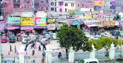 The project aims at freeing city of narrow lanes & bazaars.