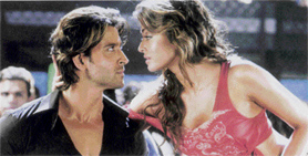 The hot pairing between Hrithik Roshan and Aishwarya Rai made Dhoom II a hit