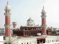 Ramgarhia Bungas on the Golden Temple complex in Amritsar.