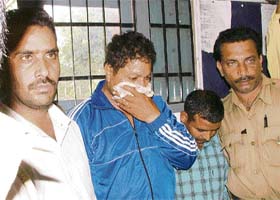 ASI Inderjeet Singh, Hari Ram and Gurmel Singh in police custody in Ludhiana