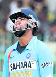 Virat Kohli made his first fifty in ODIs