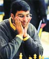 World champion Viswanathan Anand 