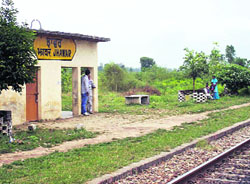 The rail facility is the only one Jhawar village in Gurdaspur district can boast of. 
