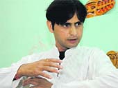 Yoga instructor Pradeep Maithani. 