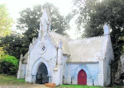 A view of the Dehradun Cemetery. 