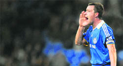 Chelsea�s captain John Terry.