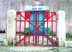 The prison cell called Nehru Ward at old jail, Dehradun. 