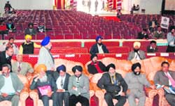 A view of the NRI annual convention in Jalandhar
