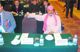 Dr Anil Joshi at an INDGO meeting in China.