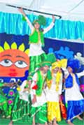 Students of Saint Soldier School, Panchkula, perform at the school�s annual function.