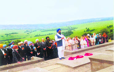 Every year tributes are paid at the Chhatri memorial in Brighton erected as a mark of respect to the sacrifice made by Indian soldiers during World War I