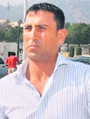 Pakistan cricket team�s skipper Younus Khan arrives to appear before a sports committee on Tuesday.